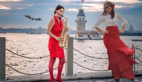 Latin dansları ve saksafonun yıldızı Nurgül Cınbırtoğlu, ödüllere doymuyor!