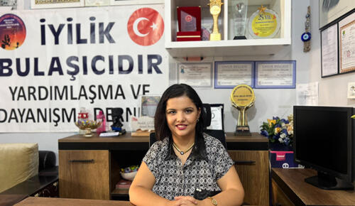 “İyilik Bulaşıcıdır” Derneği Başkanı Melek Gözen: ‘Bir çocuğun yüzündeki tebessüm bize yeter’
