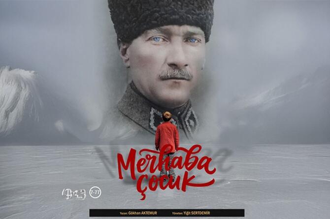 İBB Şehir Tiyatroları’ndan 10 Kasım’a özel olarak hazırlanan oyun “Merhaba Çocuk” seyircisiyle buluştu