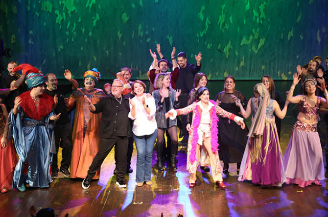 İBB Şehir Tiyatroları Musahipzade Celal’in Eserlerinden Uyarlanan “Haramiler” Müzikalini Seyirciyle Buluşturdu