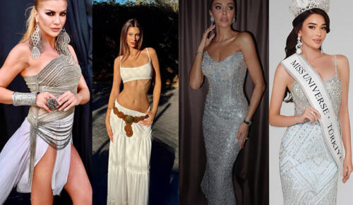 Ceren Arslan ilk büyük defilesinde Özge Ulusoy ve İvana Sert’le aynı podyumda