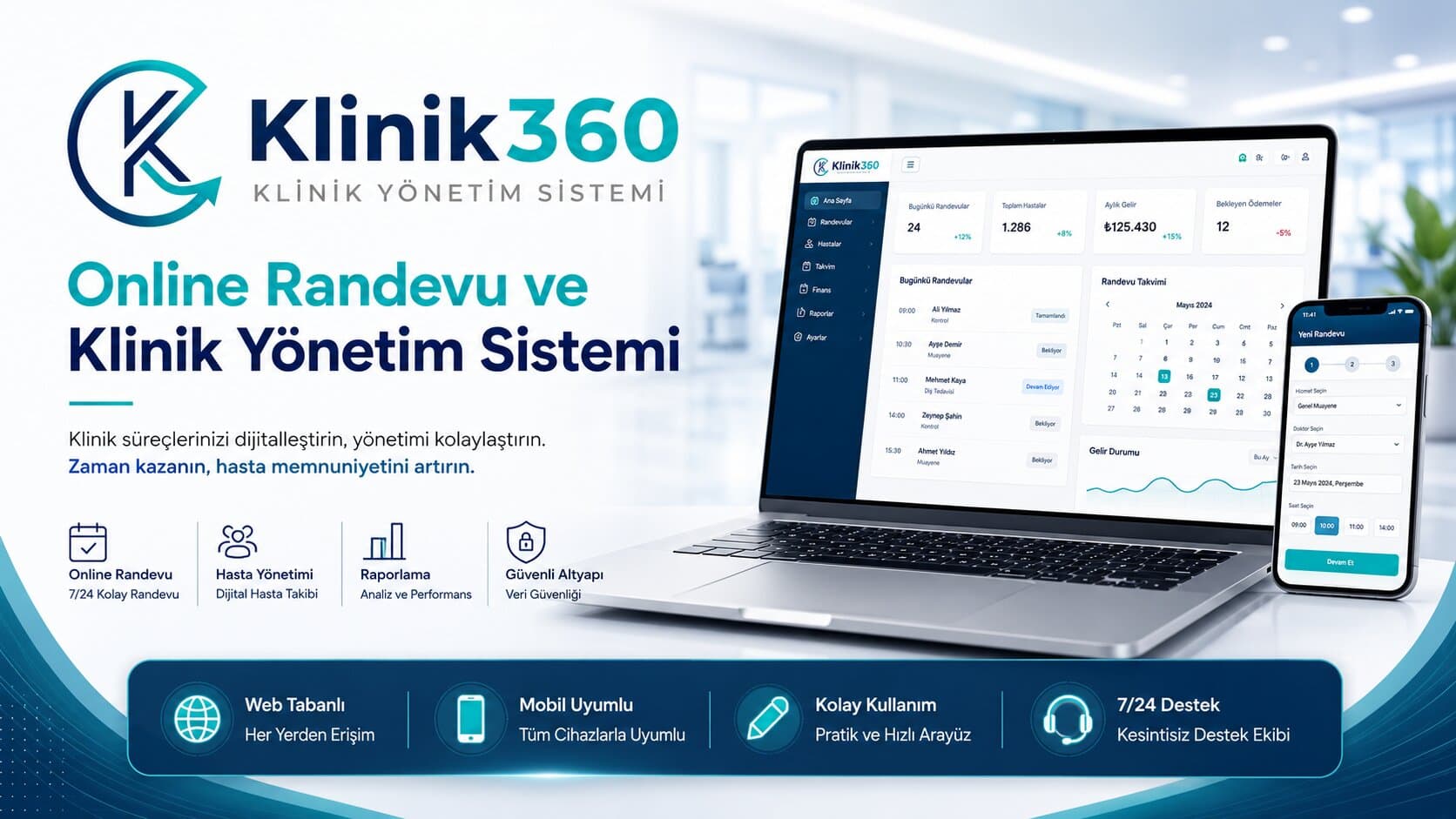 Klinik Yönetim Sistemi: Sağlık Kurumlarının Vazgeçilmezi